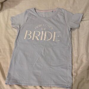 Miss to Mrs Here Comes the Bride T Shirt